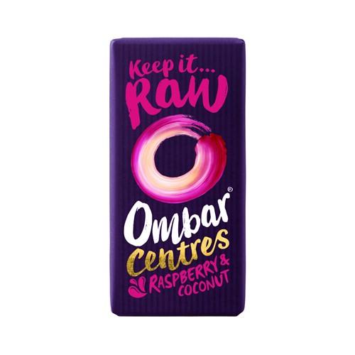 OMBAR Schokolade Centres Himbee&Kokosmil 35 g
