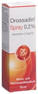 DROSSADIN Spray Lös 0.2 % Glasfl 50 ml