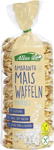 ALLOS Amaranth Mais Waffeln Meersalz 100 g