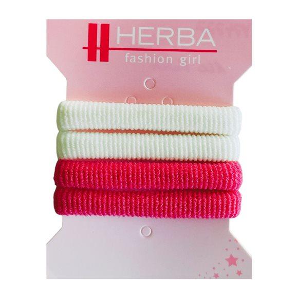 HERBA FHH Kids Haarbinder ass 121206 4 Stk