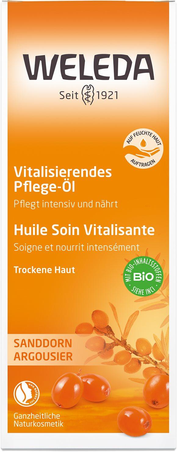 WELEDA Sanddorn Pflege-Öl Glasfl 100 ml