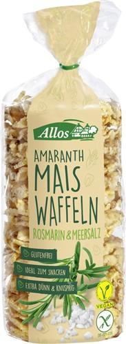 ALLOS Amaranth-Mais Waffel Rosma Meersa Bio 100 g