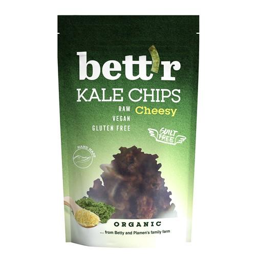 BETT'R Kale Chips Cheesy Btl 30 g