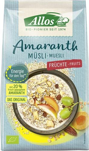 ALLOS Amaranth Müsli Früchte Btl 375 g
