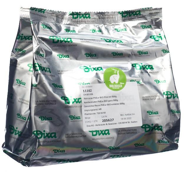DIXA Kamillenblüten PhEur BIO ganz 500 g