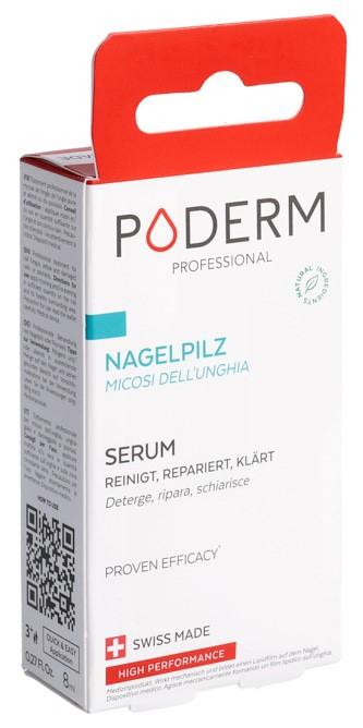 PODERM Nagelpilz Serum reinigend Fl 8 ml