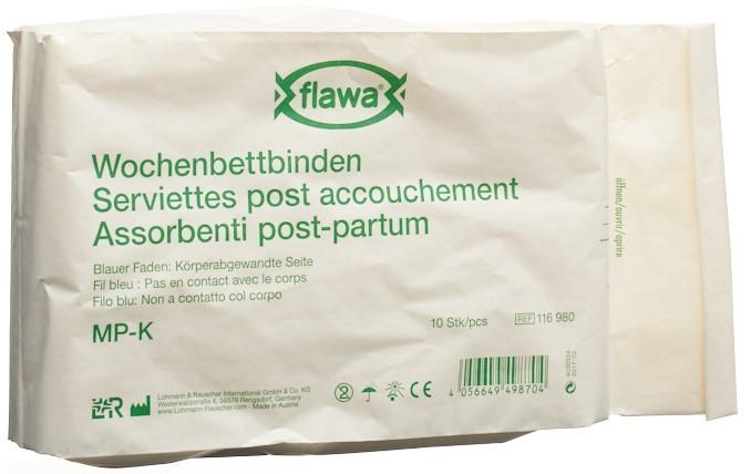 FLAWA Wochenbettbinden MP-K 10 Stk