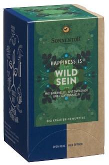 SONNENTOR Happiness is Wild sein Tee Btl 18 Stk