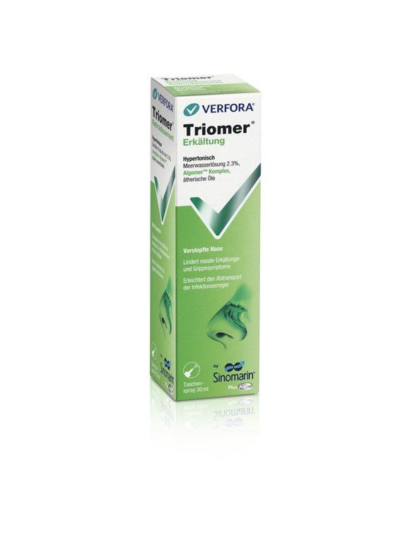 TRIOMER Erkältung Sinomarin Pocket Spray 30 ml