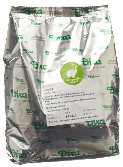 DIXA Schafgarbenkraut m Blüten PhEur BIO ges 500 g