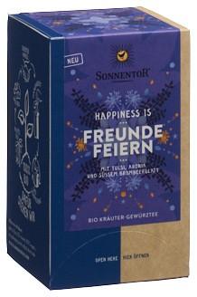 SONNENTOR Happiness is Freunde feiern Tee 18 Stk