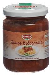 MORGA Sauce Bolognaise mit Soja Bio Glas 250 g