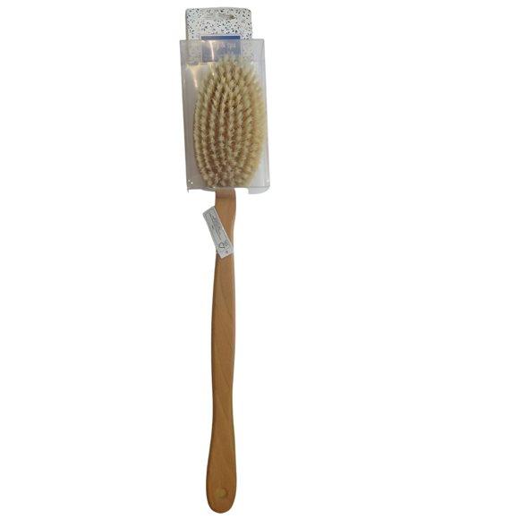 HERBA Bade- Massagebürste Naturborsten Soft FSC