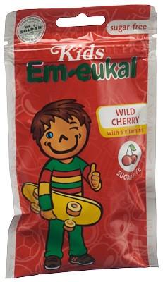 SOLDAN EM-EUKAL Kids Wildkirsche zuckerfrei 75 g