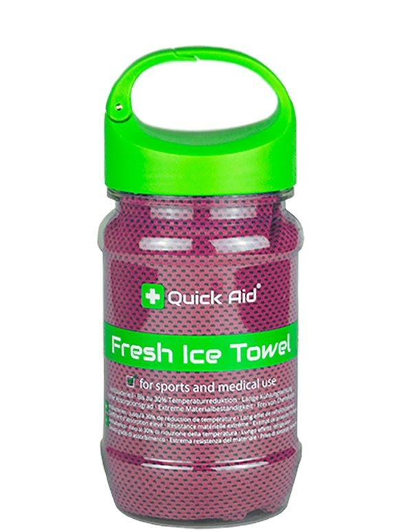 QUICK AID Fresh Ice Towel 34x80cm Pink
