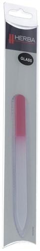 HERBA Glasnagelfeile im Etui 14cm pink