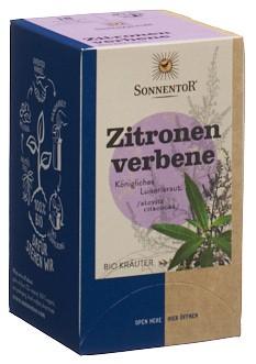 SONNENTOR Zitronenverbene Tee Btl 18 Stk