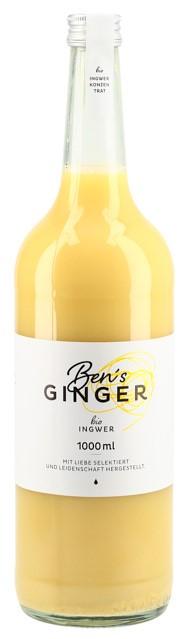 BEN'S GINGER Ingwerkonzentrat Bio Fl 1000 ml