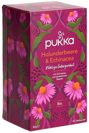 PUKKA Holunderbeere&Echinacea Tee Bio Btl 20 Stk