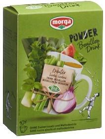 MORGA PowerPowder BouillonDri Kräu Bio 10 Btl 4 g