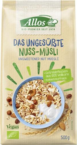 ALLOS Das ungesüsste Nuss-Müsli Btl 500 g