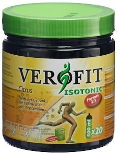 VEROFIT ISOTONIC Plv Citrus Ds 600 g