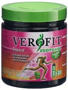 VEROFIT ISOTONIC Plv Tropical Ds 600 g