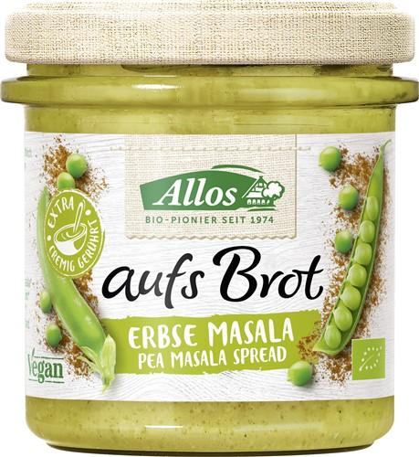 ALLOS aufs Brot Erbse Masala Bio Glas 140 g
