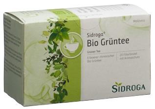 SIDROGA Bio Grüntee Btl 20 Stk