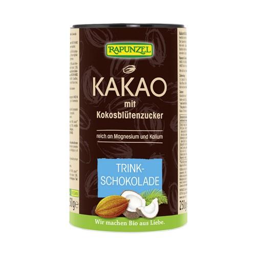 RAPUNZEL Kakao Kokosblütenzuck Trinkschok Ds 250 g