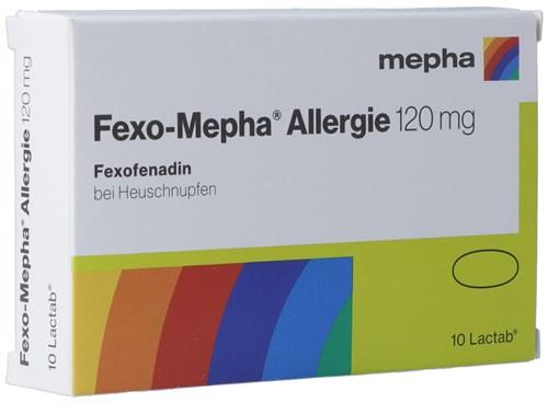 FEXO Mepha Allergie Filmtabl 120 mg 10 Stk