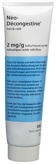 NEO DECONGESTINE hot & cold Paste Tb 400 g
