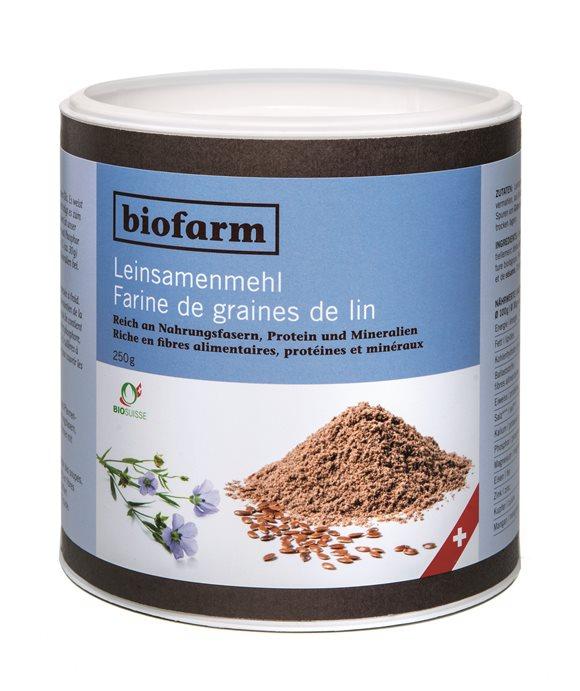 BIOFARM Leinsamenmehl Knospe CH 250 g