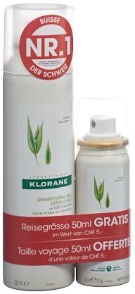 KLORANE Trockenshampoo Hafer 150ml+50ml