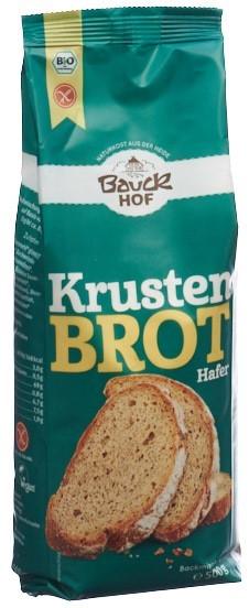 BAUCKHOF Krustenbrot Hafer glutenfrei 500 g