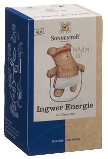 SONNENTOR Ingwer Energie Tee Btl 18 Stk