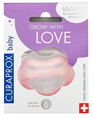 CURAPROX baby Schnuller Gr0 pink single