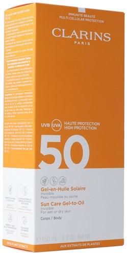 CLARINS SOLAIRE Protection Gel Corps SPF50+