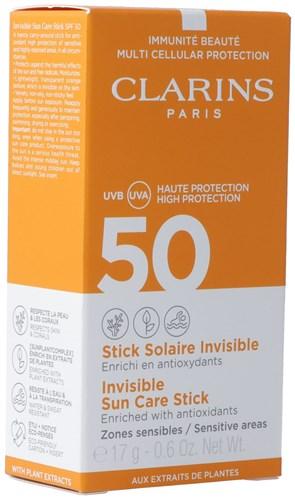 CLARINS SOLAIRE Protection Vis SPF50+ Stick