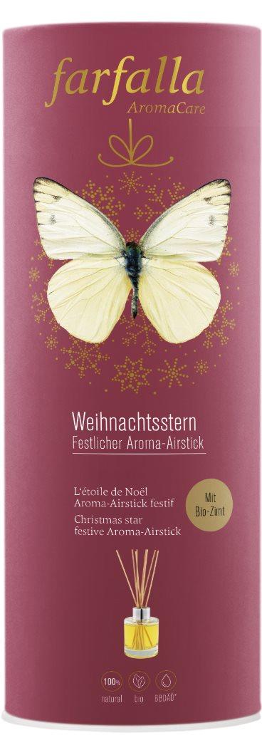 FARFALLA Aroma-Airstick Weihnachtsstern 100 ml