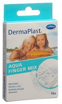 DERMAPLAST Aqua Finger Mix 16 Stk