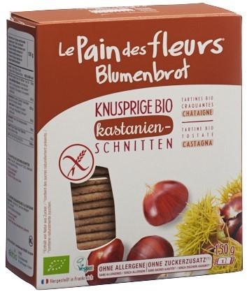 BLUMENBROT Knusprige Schnitten Kastanien 150 g