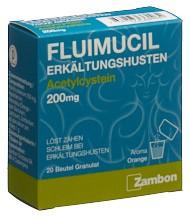 FLUIMUCIL Erkältungshusten Gran 200 mg 20 Stk