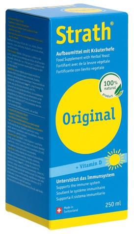 STRATH Original liq Aufbaumittel mit Vit D 250 ml