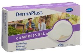 DERMAPLAST Compress Gel 5x5cm 20 Stk