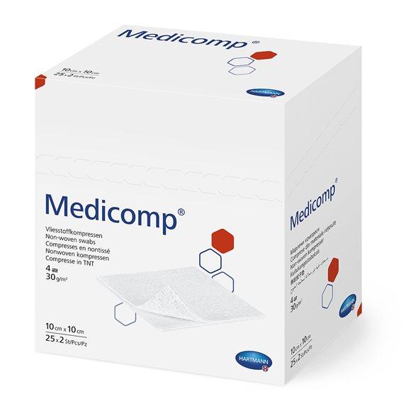 MEDICOMP Bl 4 fach S30 10x10cm steril 25 x 2 Stk