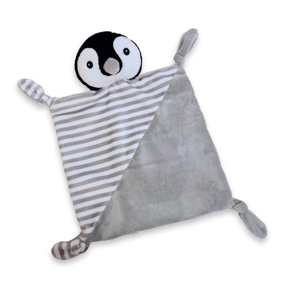 HERBORISTERIA Kuscheltuch Pinguin
