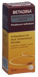 BETADINA desinfizierende Lösung Fl 30 ml