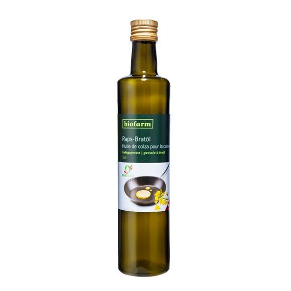 BIOFARM Raps-Bratöl Knospe CH 500 ml