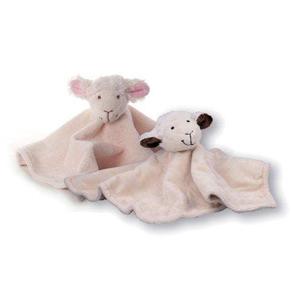 HERBORISTERIA Kuscheltuch Schaf beige